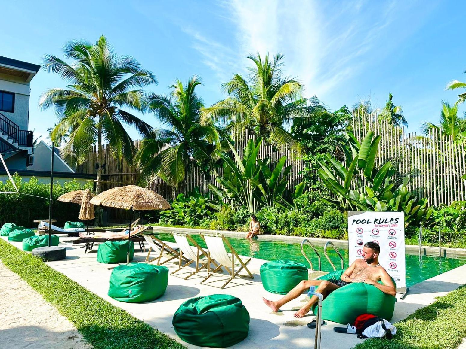 Rucksack Inn Siargao General Luna  Buitenkant foto