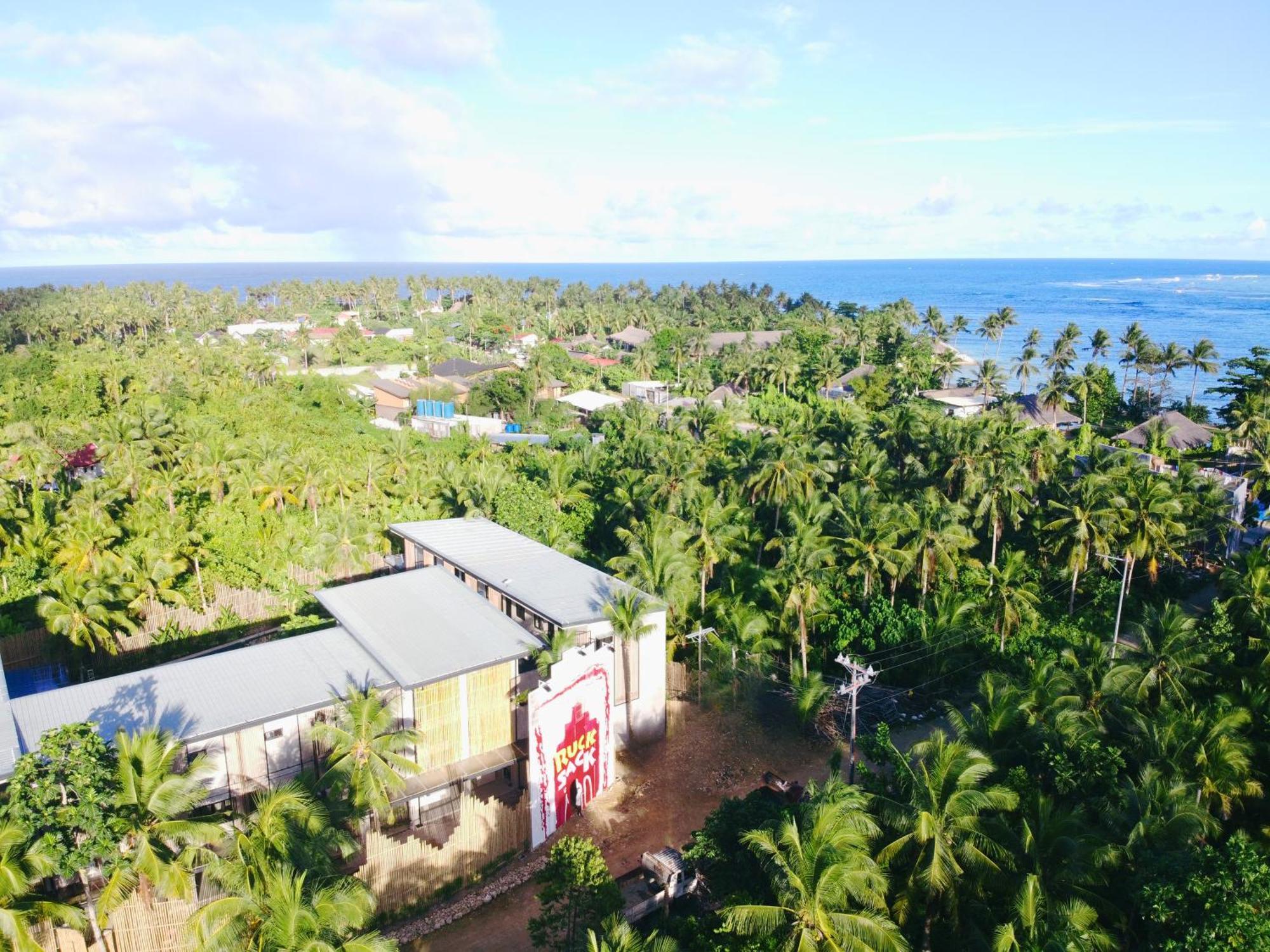 Rucksack Inn Siargao General Luna  Buitenkant foto